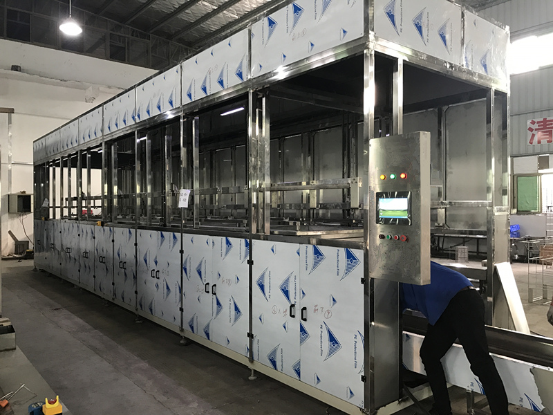 全自動動力電池殼清洗線